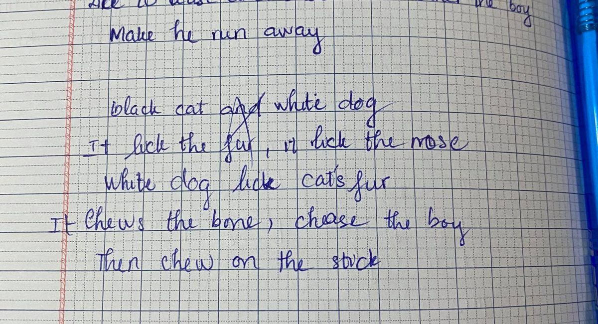 making poem learning English